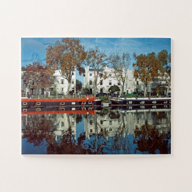 Puzzle Pequeña Venecia, Londres, 30% (Horizontal)