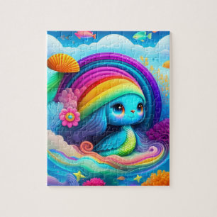 Puzzle Pequeña y colorida fantasía