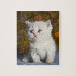 Puzzle Pequeño Kitty curioso