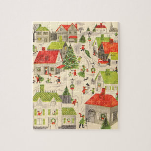 Puzzle Pequeño pueblo del navidad