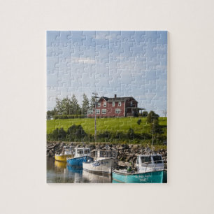 Puzzle Pequeño pueblo pesquero cerca de Grande-Riviere,
