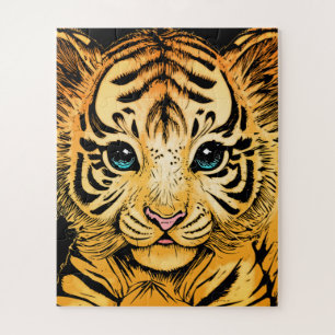 PUZZLE PEQUEÑO TIGRE