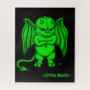 Puzzle Pequeño y desagradable diablo