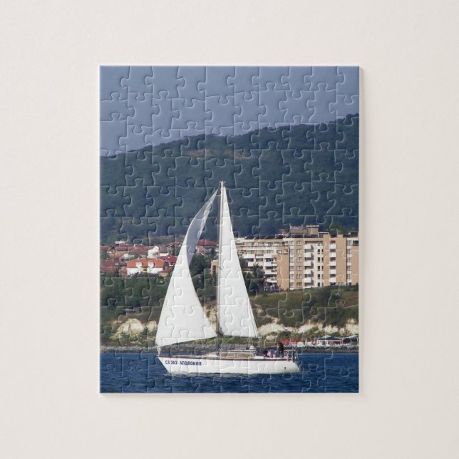 Puzzle Pequeño yate (Vertical)