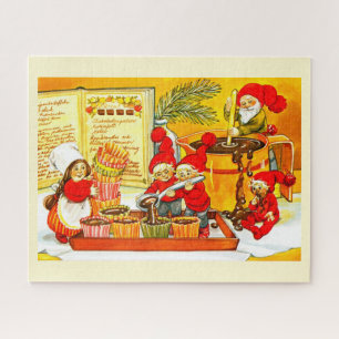 Puzzle Pequeños ayudantes de Santa Claus