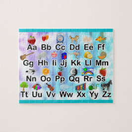 Puzzle Pequeños hijos de familia de Ilustracion alfabeto