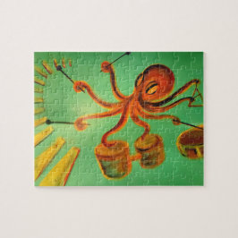 Puzzle Percusión: pulpo