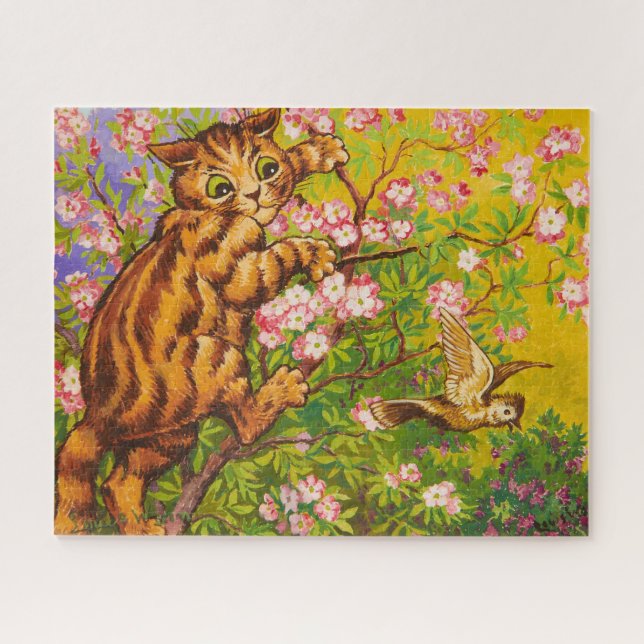 Puzzle Perdido por Louis Wain (Horizontal)