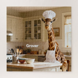 Puzzle Perfect Giraffe Personalized