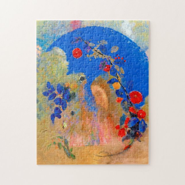 Puzzle Perfil bajo un arco, Redon (Vertical)