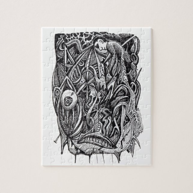 Puzzle Perforado, por Brian Benson (Vertical)