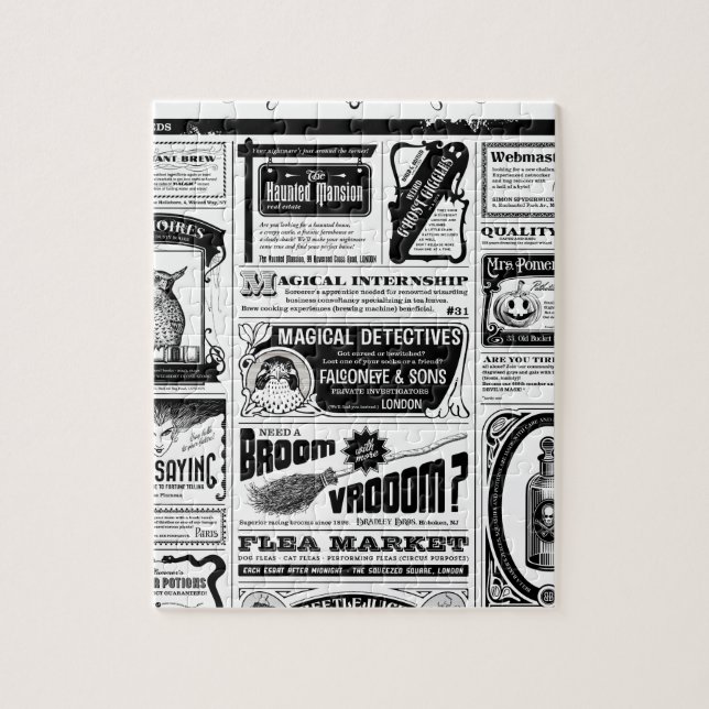 Puzzle periódico espeluznante (Vertical)