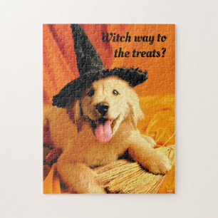 Puzzle Perla con Gorra de brujas y cuarto