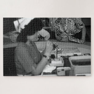Puzzle Perlas cultivadas en isla Mie Mikimoto vintage tie