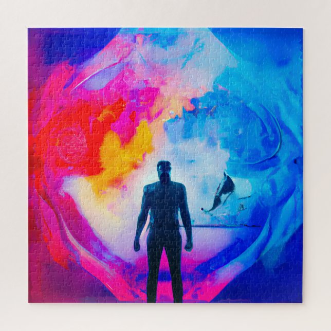 Puzzle Permanecer en colores (Vertical)
