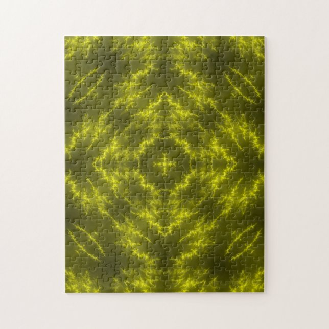 Puzzle Pernos de brillo eléctricos de neón brillantes (Vertical)