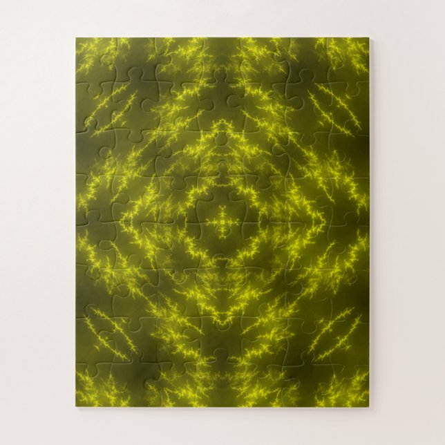 Puzzle Pernos de brillo eléctricos de neón brillantes (Vertical)