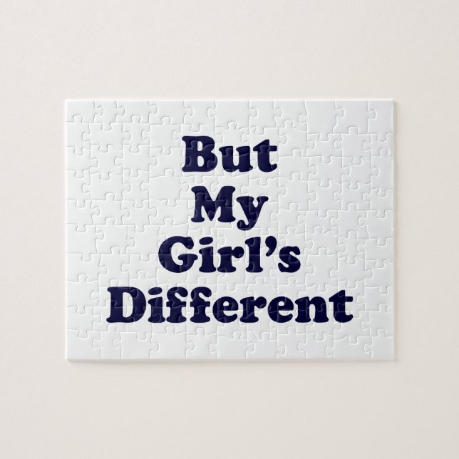 Puzzle Pero Mi Chica Diferente (Horizontal)