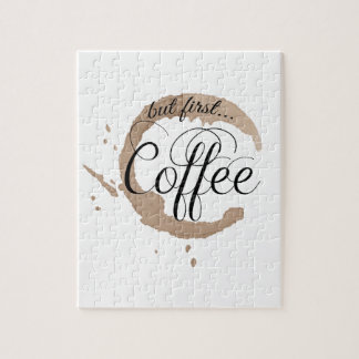Puzzle Pero primero, café…