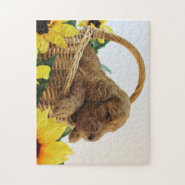 Puzzle Perrito 11X14 (252 PC de Goldendoodle.)