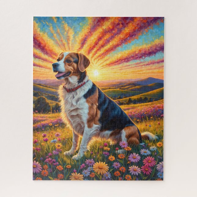 Puzzle Perro Beagle (Vertical)