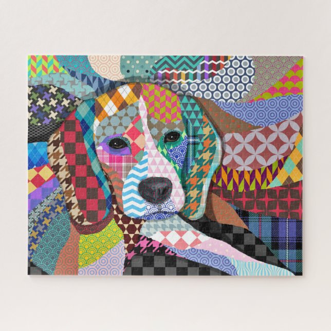 Puzzle Perro Beagle 161 (Horizontal)