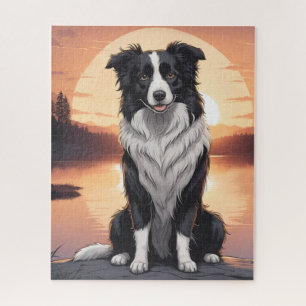 Puzzle Perro Border Collie