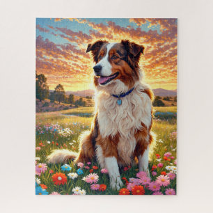 Puzzle Perro Border Collie