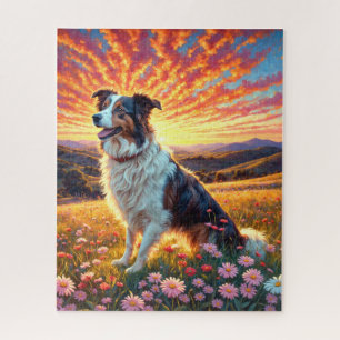 Puzzle Perro Border Collie