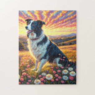 Puzzle Perro Border Collie