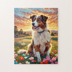 Puzzle Perro Border Collie