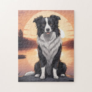 Puzzle Perro Border Collie