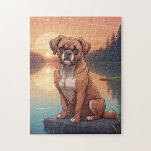 Puzzle Perro boxer