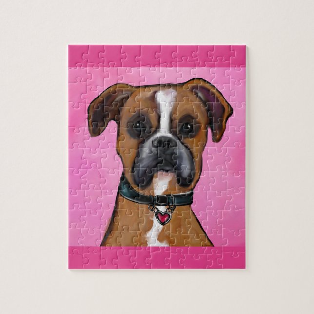 Puzzle Perro Boxer (Vertical)