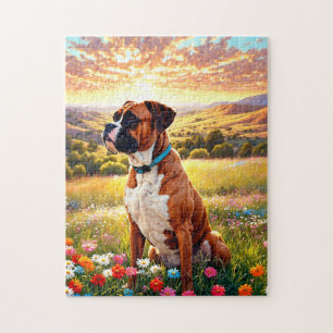 Puzzle Perro boxer