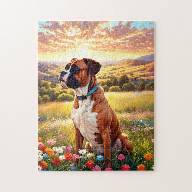 Puzzle Perro boxer (Vertical)