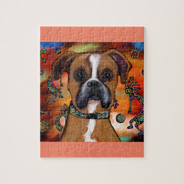 Puzzle Perro Boxer (Vertical)