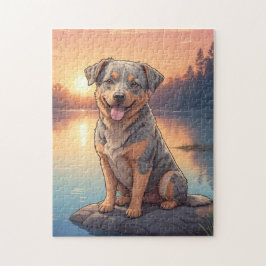 Puzzle Perro boyero australiano