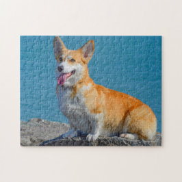 Puzzle Perro cachorro de Corgi galés