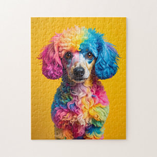 Puzzle Perro Colorido