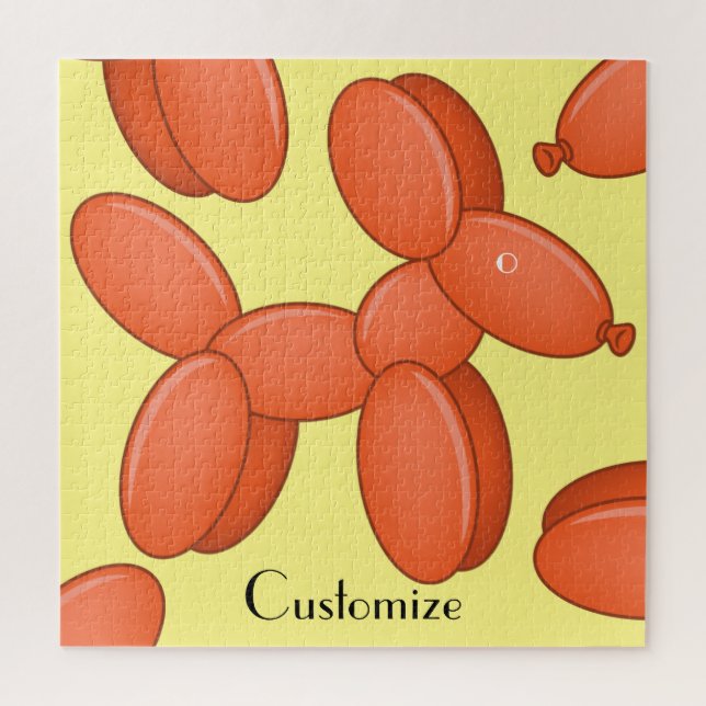 Puzzle Perro con globo cúbico Thunder_Cove (Vertical)