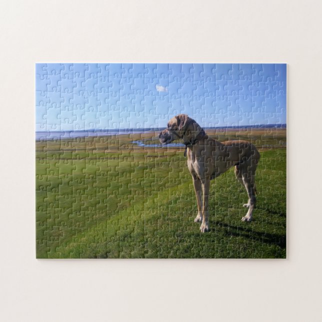 Puzzle Perro Dane grande (Horizontal)