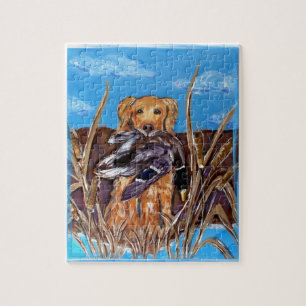 PUZZLE PERRO DE AGUA DE COBRE
