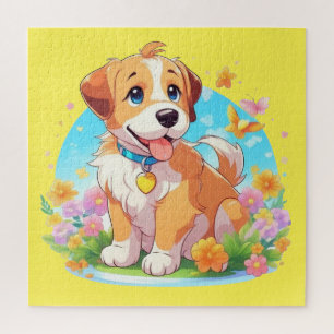 Puzzle Perro de cachorro
