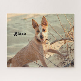 Puzzle Perro de ganado rojo australiano - Heeler - en la 