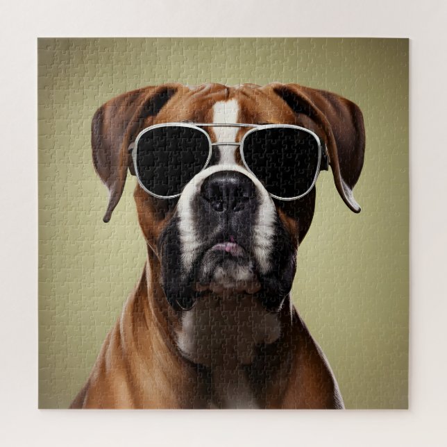 Puzzle Perro de Guay Boxer (Vertical)