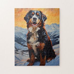 Puzzle Perro de montaña de Bernese