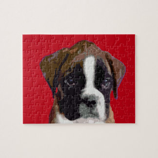 Puzzle Perro de perrito del boxeador