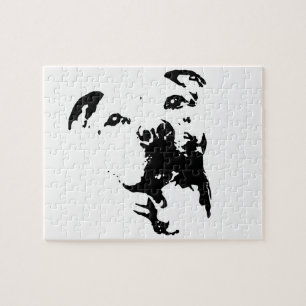Puzzle Perro de Pitbull