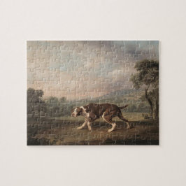 Puzzle Perro de puntero español (por George Stubbs)